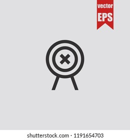 Target icon.Vector illustration.
