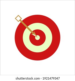 Target illustration for business or sport Free Vector