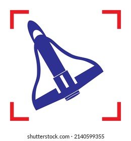 Target jet plane illustration vector design