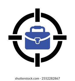 Target job Icon, Vector graphics