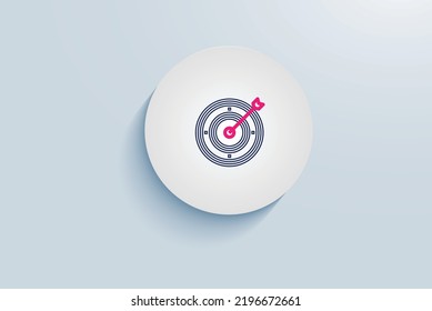 target keywords icon vector design