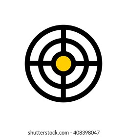 Target keywords line icon. Pixel perfect fully editable vector icon suitable for websites, info graphics and print media.