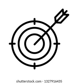 target line icon 