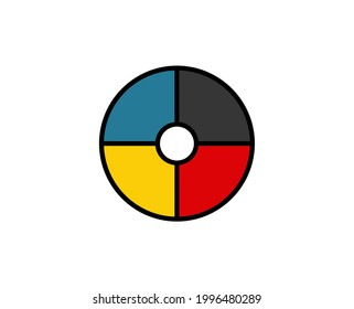 Zielzeilensymbol. Hochwertiges Umrisssymbol für Webdesign oder mobile App. Leuchtendes Zeichen für Design-Logo. Schwarzes Umriss-Piktogramm auf weißem Hintergrund