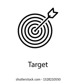 target line icon isolated, goal , success , winner