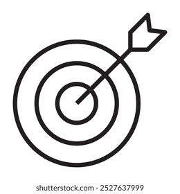 target line icon. vector illustration.