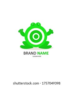 Ziellogo, bringen Sie ein modernes und einfaches Konzept
