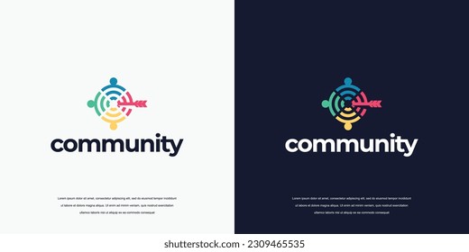 target logo, community logo circle
