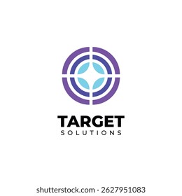 Target Logo design, Archery logo design template
