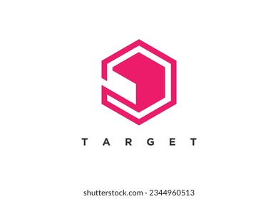 Target logo design icon vector with creative concept 