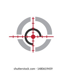 target logo design vector icon elements symbol illustrations