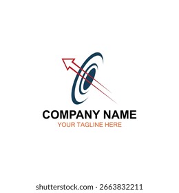 Target logo design, vector logo, illustration design