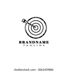target logo icon design modern vector illustration