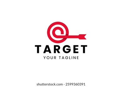 Target logo icon illustration, simple logo for branding