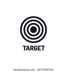Target logo icon sign Decorative element