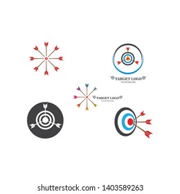 target logo icon vector template design
