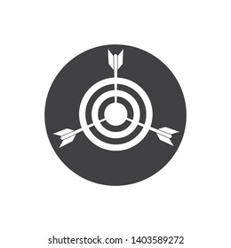 target logo icon vector template design
