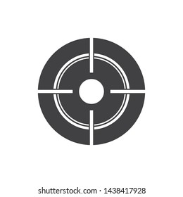 target logo icon vector template design