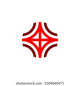 target logo rot symbol vektor abstrakte symbol design