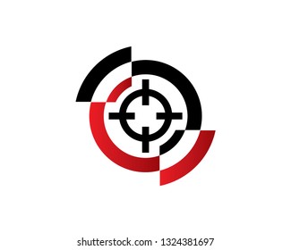 Target Logo Template, Icon, Symbol - Vector