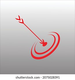 Vector de logotipo de destino. símbolo para el sitio web Equipo y vector móvil.