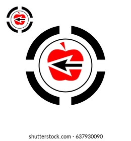 Target Logo,The sight of the Apple.