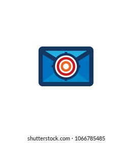 Target Mail Logo Icon Design