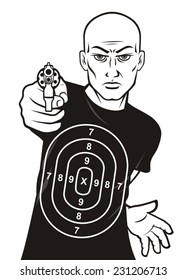 Target Man Shooting Range