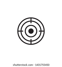 Target Mark Icon Vector Illustration