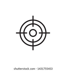 Target Mark Icon Vector Illustration