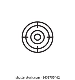 Target Mark Icon Vector Illustration