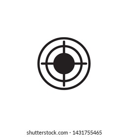 Target Mark Icon Vector Illustration