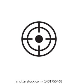 Target Mark Icon Vector Illustration