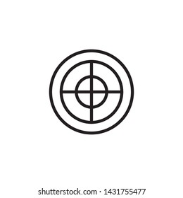 Target Mark Icon Vector Illustration