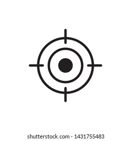 Target Mark Icon Vector Illustration