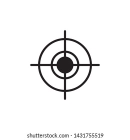 Target Mark Icon Vector Illustration