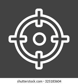 Target, market, aim icon vector image. Can also be used for SEO, digital marketing, technology. Suitable for web apps, mobile apps and print media.