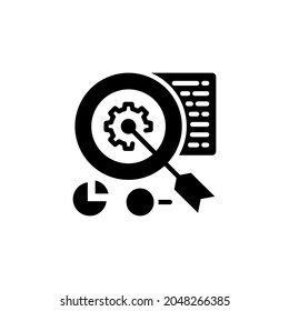 Target Marketing icon in vector. Logotype
