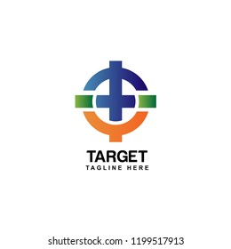 target modern logo template