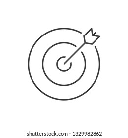 Target outline icon