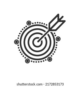 Ziel, Muster, Ziel, Dartboard, Kunst 