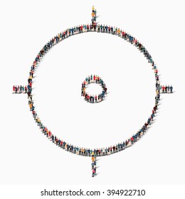 target people  vector