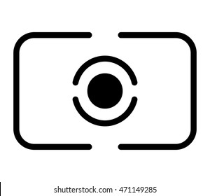 target photographic isolated icon vector illustration design