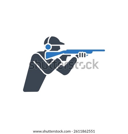 Target Practice Icon On White Background