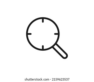 Icono de línea premium de destino. Pictograma sencillo de alta calidad. Iconos modernos de estilo de contorno. Ilustración vectorial de trazo sobre un fondo blanco. 