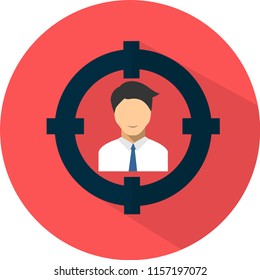 Target Promotion Icon Design