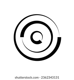 target ripple icon vector illustration eps 