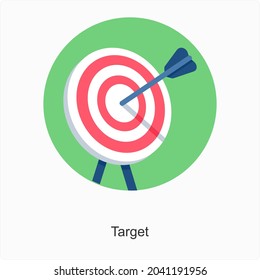 Target Or Scope Icon Concept