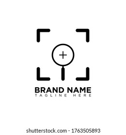 Target Search Logo Design Template