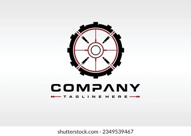 the target shooting bullet logo